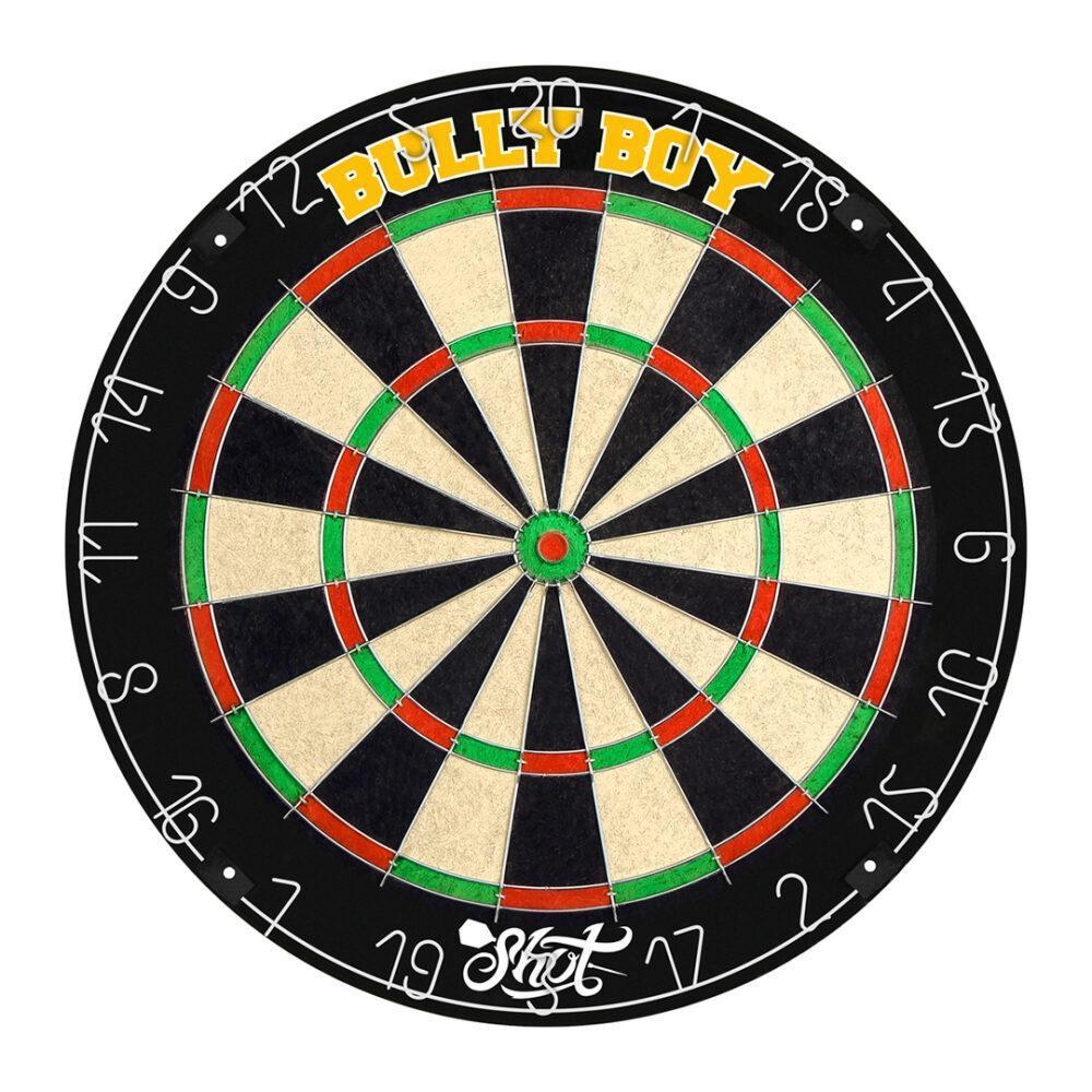 Shot Michael Smith Bully Boy Bristle Dartboard