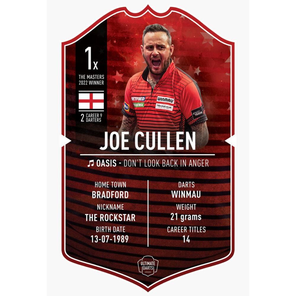 Ultimate Darts Card Joe Cullen