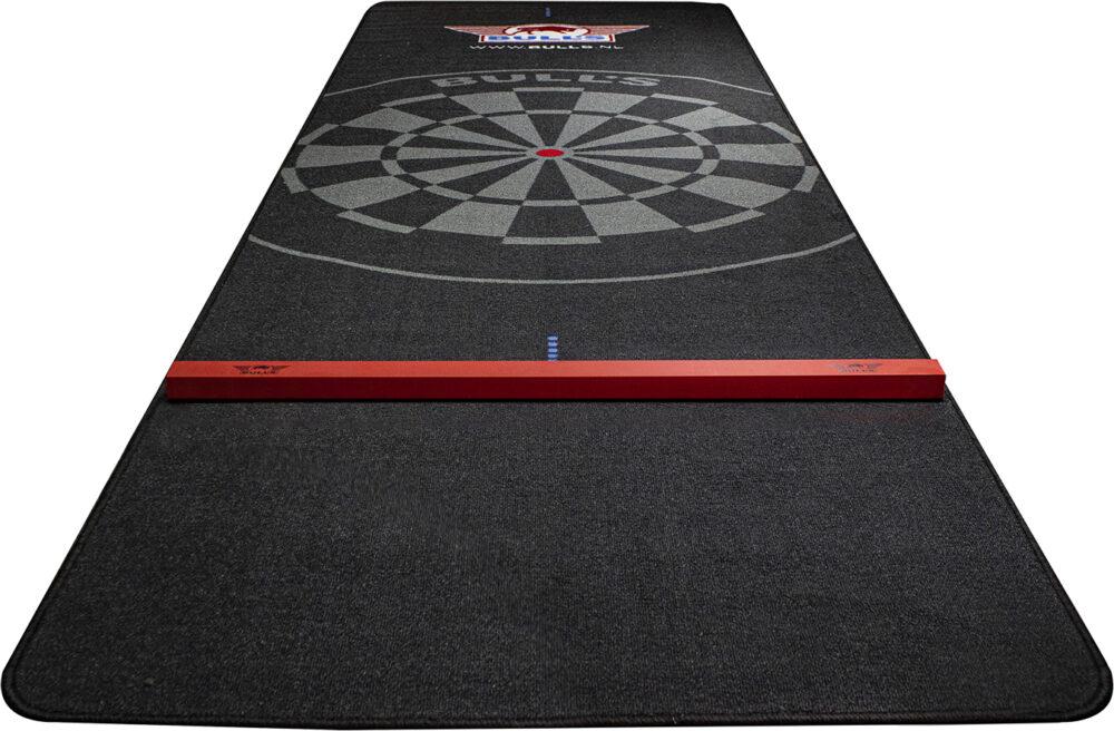 Bulls Carpet Dartmat Black + Oche | 300x95 cm