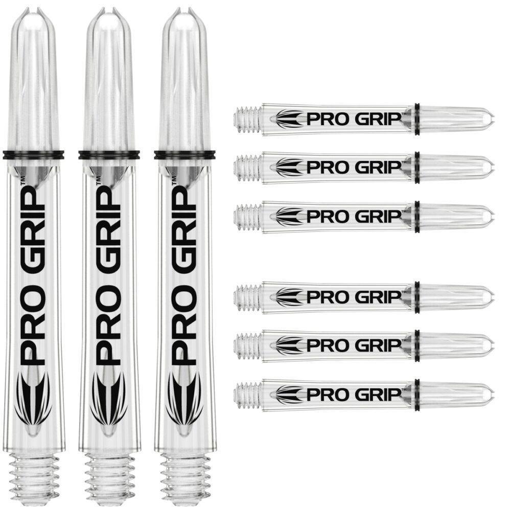 Target Pro Grip 3 Set Clear- Dart Shafts