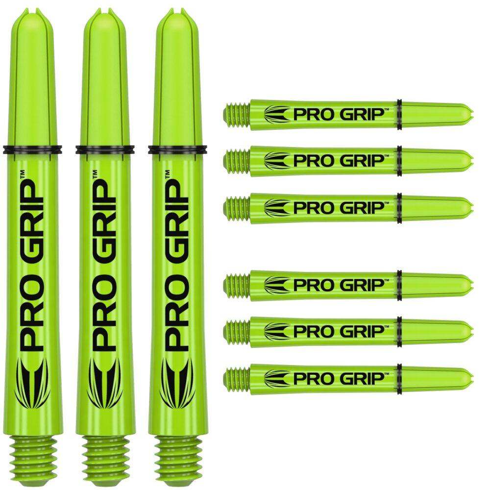 Target Pro Grip 3 Set Green - Dart Shafts