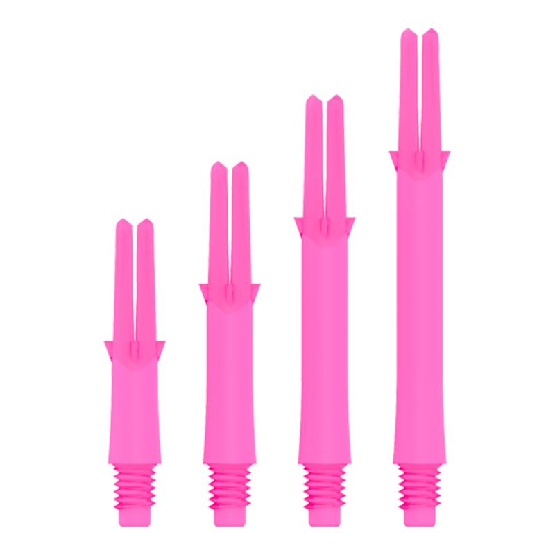 L-Style L-Shaft Locked Straight Shocking Pink