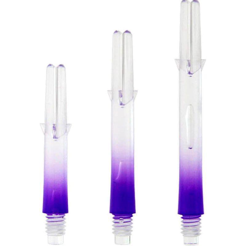 L-Style L-SHaft Locked Straight 2Tone Clear Purple