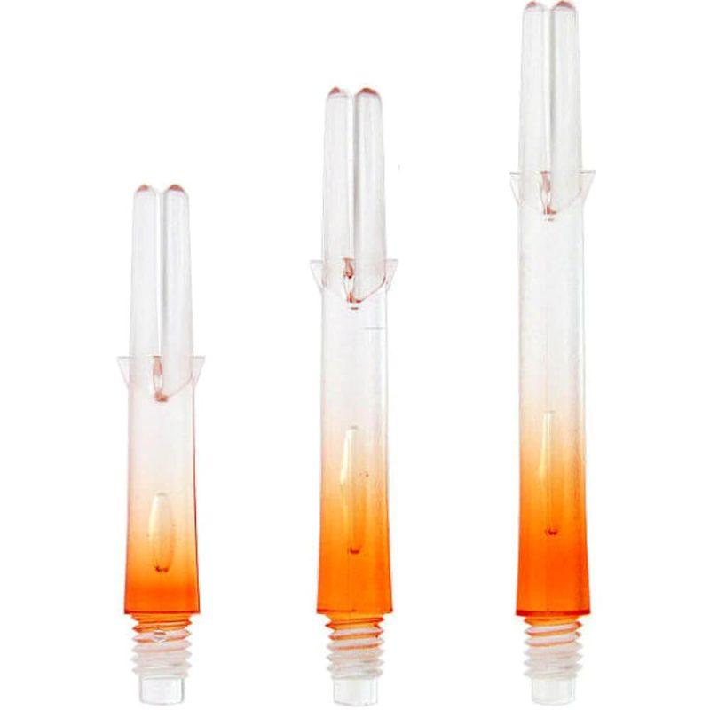 L-Style L-SHaft Locked Straight 2Tone Clear Orange