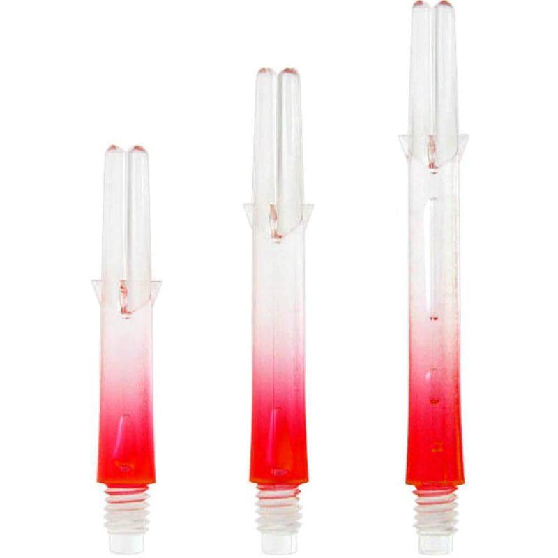 L-Style L-SHaft Locked Straight 2Tone Clear Red