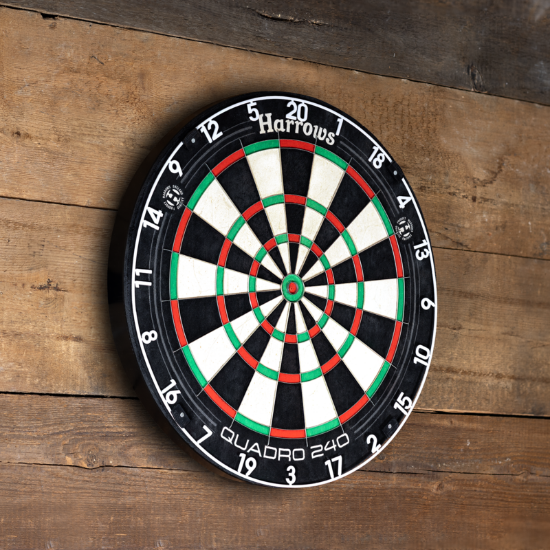 Harrows Quadro 240 Dartboard - Afbeelding 9