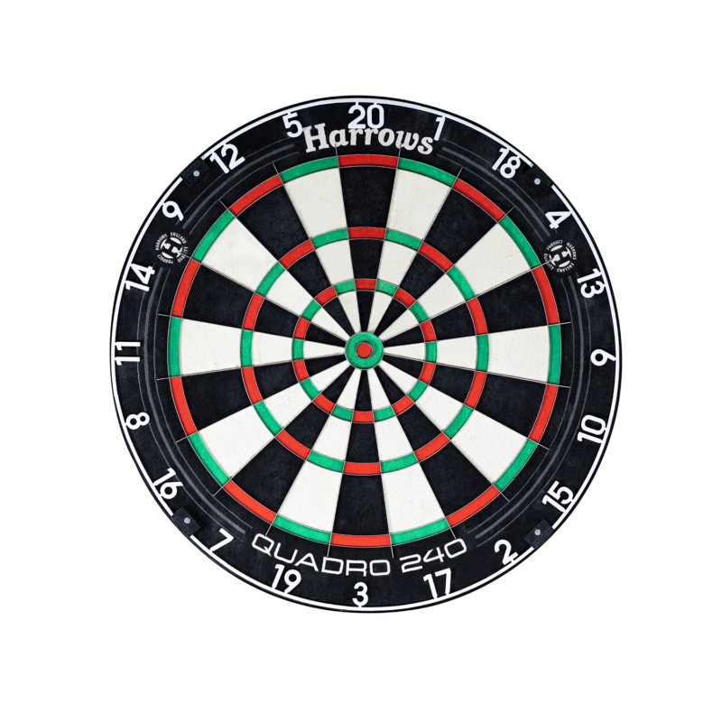 Harrows Quadro 240 Dartboard - Afbeelding 4